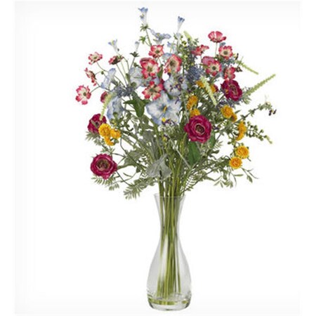 Nearly Natural Veranda Garden Silk Flower Arrangement 4696